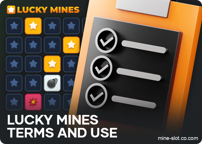 Terms and conditions for playing Lucky Mines